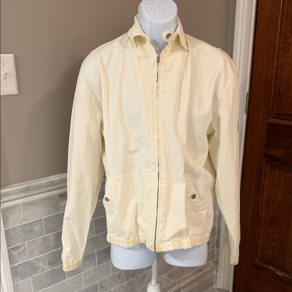 Polo by Ralph Lauren Off-White Cotton Jacket